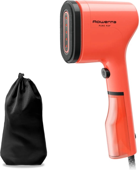 Rowenta Pure Pop DR2022 Portable Garment Steamer Coral (20 g/min)