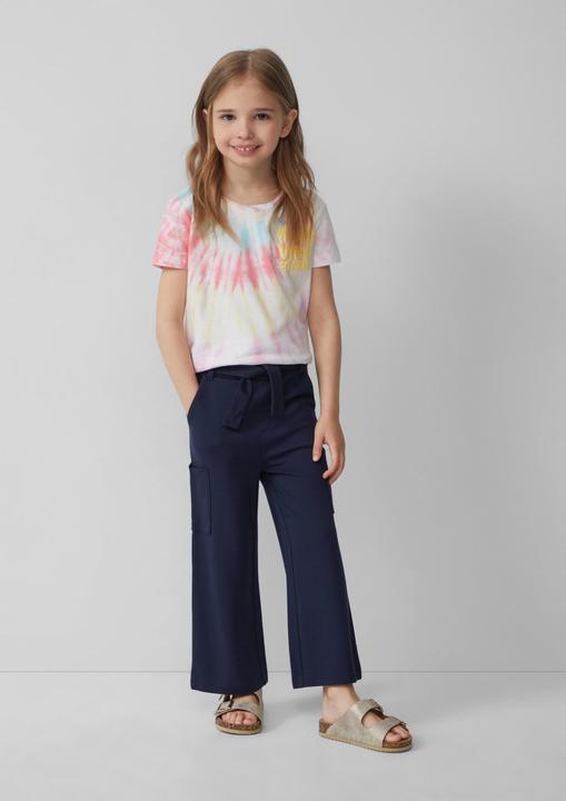 Produktbild S.Oliver T-Shirt T-Shirt im Loose Fit mit Batikmuster (116, 122)