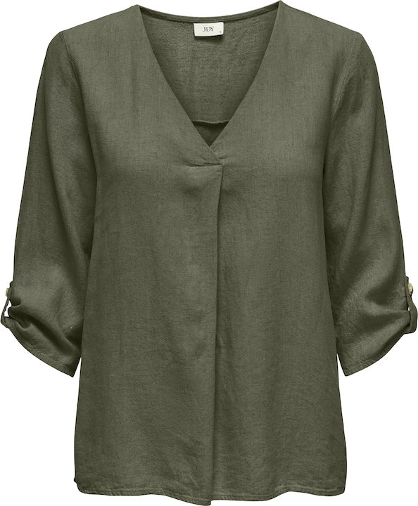 Produktbild JdY Normal geschnitten V-Ausschnitt Umgeschlagene Ärmelbündchen Top Top (L)