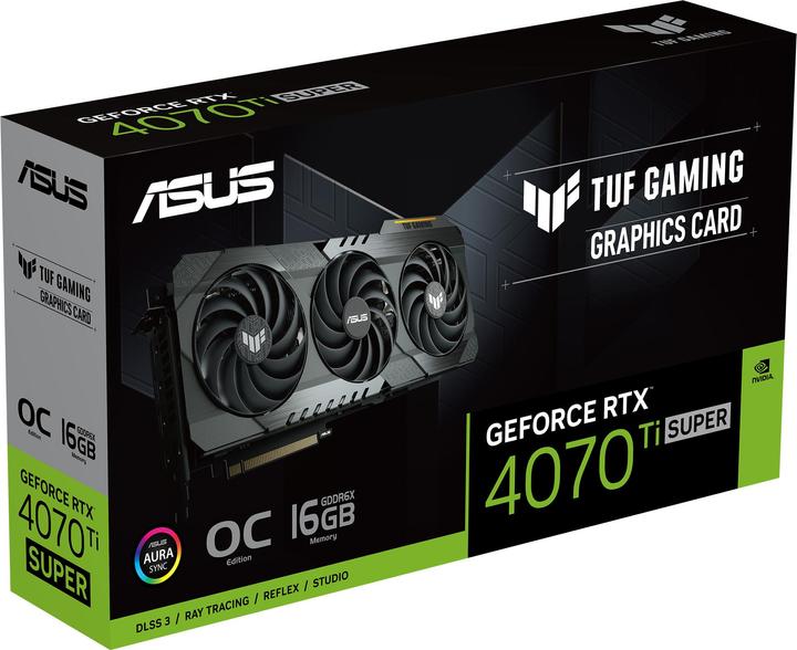 Produktbild ASUS TUF Gaming GeForce RTX 4070 Ti SUPER OG OC (16 GB)