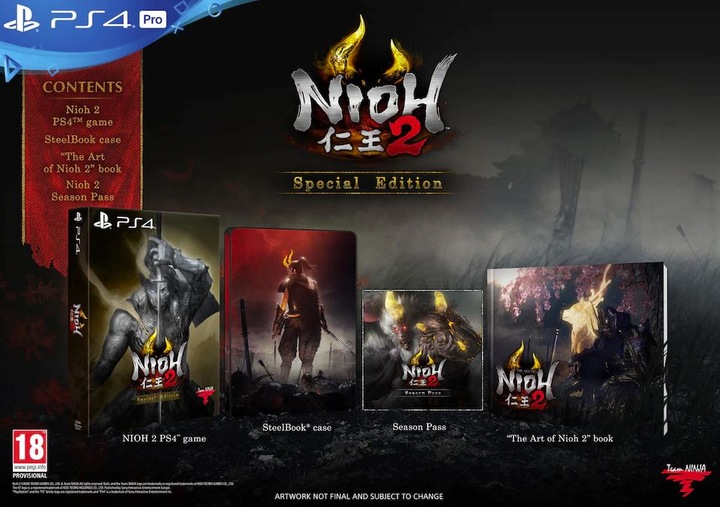 Image du produit Koei Tecmo Nioh 2 - Édition spéciale (nordique) - PlayStation 4 (PS4)