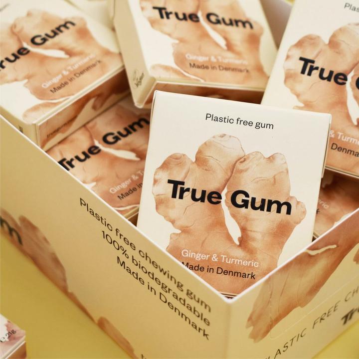 Actual product image True Gum Ginger and turmeric (1 pcs., 21 g)