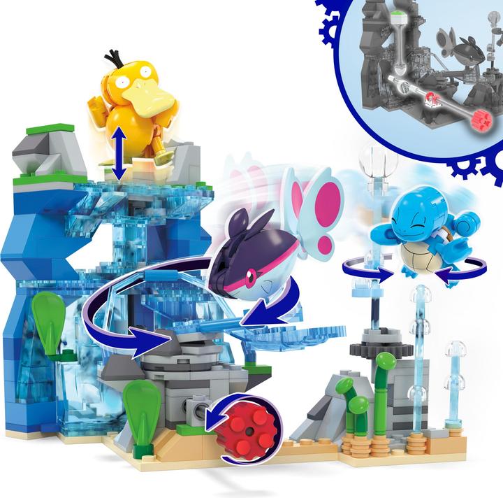 Produktbild MEGA Pokémon Wasserabenteuer Bauspielzeug-Set mit 3 Actionfiguren