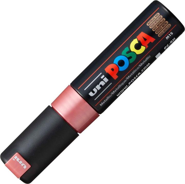 Image du produit Posca Marqueur PC-8K pointe biseautée (Rouge, 8 mm, 1 x)