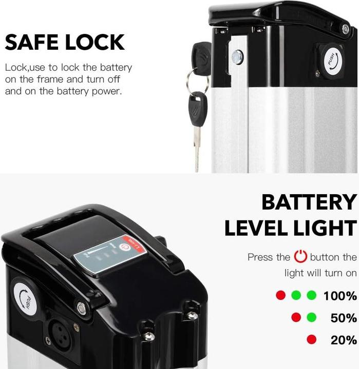 Produktbild Season E-Bike Akku 36V für Elektrofahrrad (ohne Ladegerät) (E-Bike Akku)