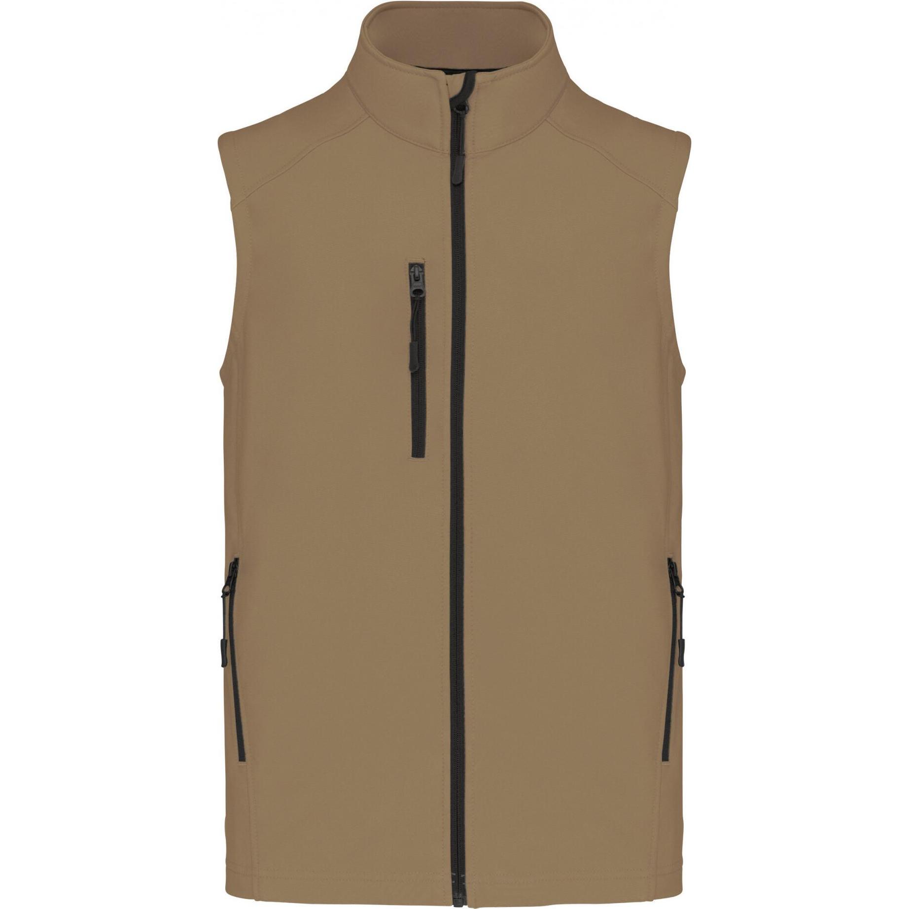 Thumbnail - Kariban, Herren, Jacke, Softshell (L), Beige, L
