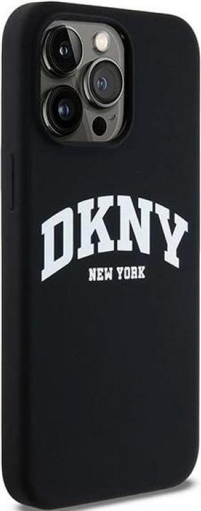 Produktbild DKNY DKHMP13XSNYACH iPhone 13 Pro Max 6.7" czarny/black hardcase Liquid Silicone White Printed Logo (Apple iPhone 13 Pro Max)