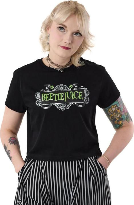 Immagine prodotto Beetlejuice Maglietta Corta Logo Donna (3XL)