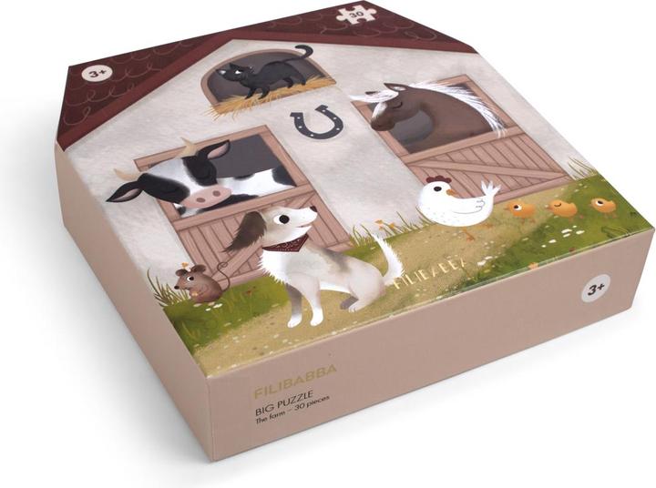 Produktbild Filibabba Grosses Puzzle mit 30 Teilen - Magic Farm (30 Teile)