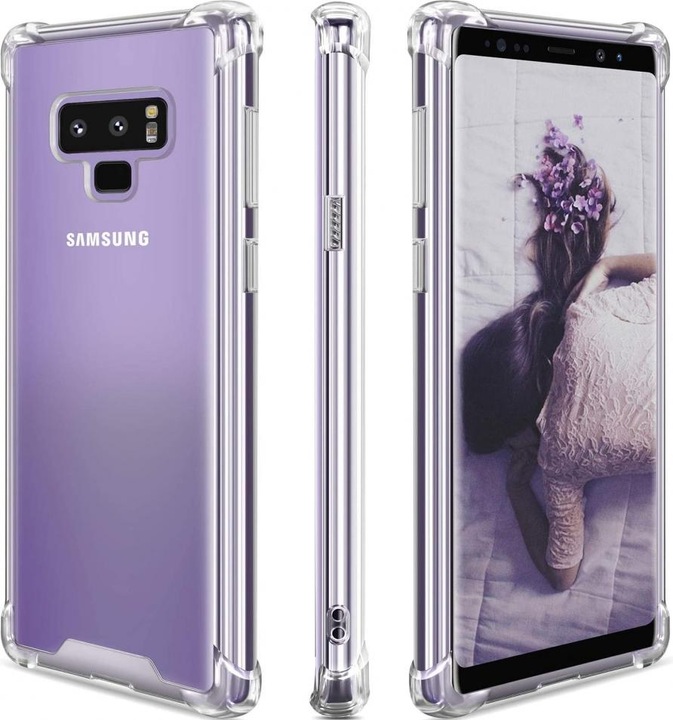 Immagine prodotto Screenguard Samsung Galaxy Note9 Custodia Crystal Soft Airbag Bumper (Samsung Galaxy Note 9)