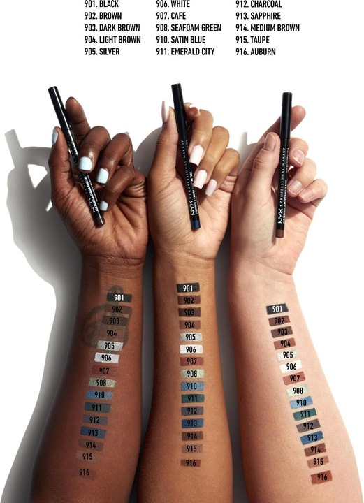Actual product image NYX Professional Make-Up Slim (901 Black)