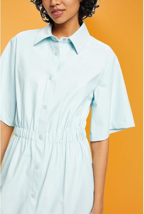 Produktbild Esprit Hemdblusenkleid in Lederoptik (36)