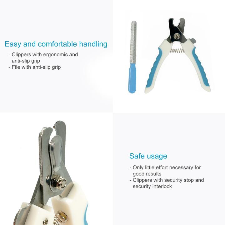 Produktbild Intirilife Hunde Krallenschere Haustier Nagelfeile (Hund)