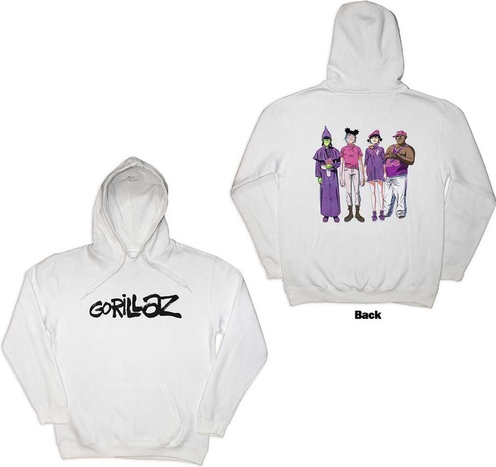 Gorillaz Cracker Island Back Print (Hoodie)