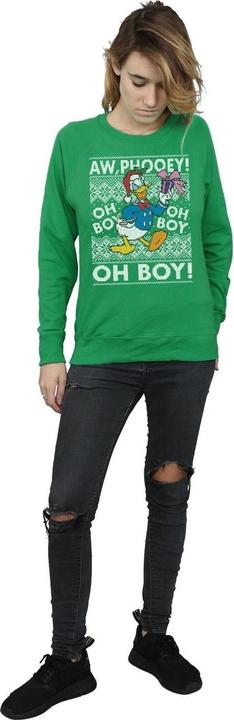 Produktbild Disney Donald Duck Christmas Fair Isle Sweatshirt (XL)