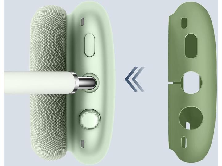 Image du produit Screenguard Etui en silicone liquide 3-en-1 Set Minty (Sac pour écouteurs)