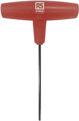 Actual product image RS PRO T-HANDLED HEXAGON KEY, 2.5MM