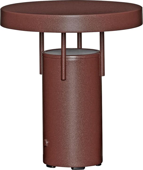 Actual product image Hübsch BringMe Portable Lamp Mini Metallic Burgundy