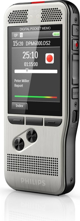 Actual product image Philips DPM6000 Pocket Memo