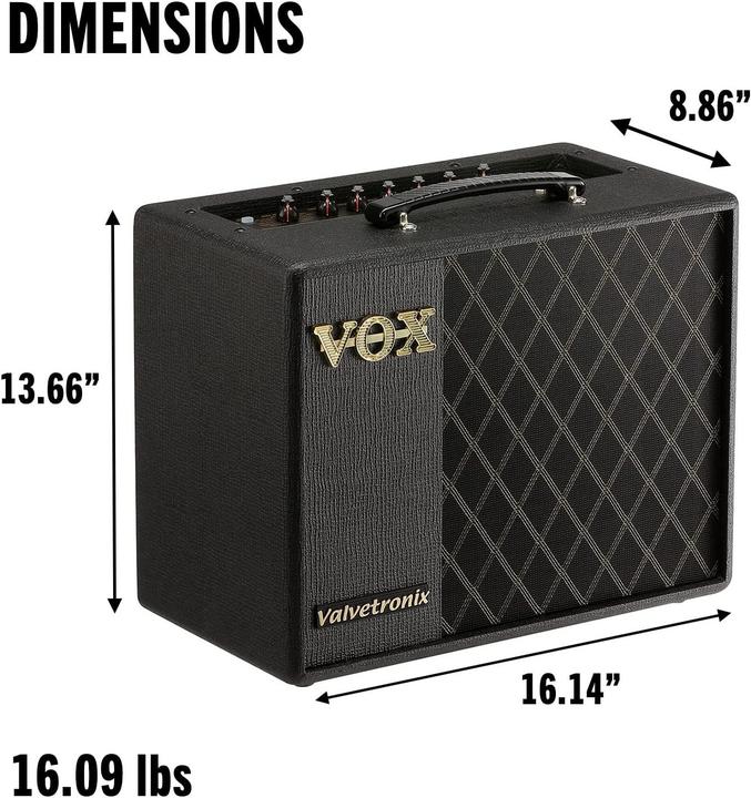 Actual product image Vox Electric Guitar Combo, Valvetronix, 1x8", 20W, Amp/FX Modeling (Guitar, 20 W)
