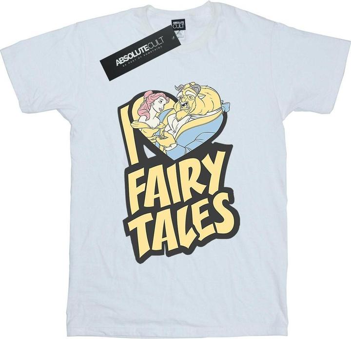 Produktbild Disney Beauty And The Beast I Love Fairy Tales TShirt Mädchen (140, 146)