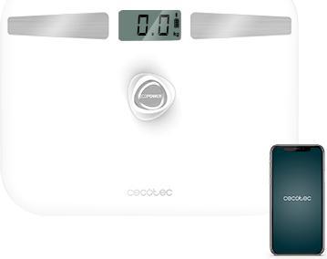 Produktbild Cecotec Surface Precision EcoPower 10200 Smart Health Bathroom Scale with Push Button High Security Tempered (180 kg)