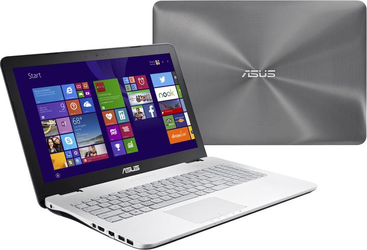 Actual product image ASUS N551jx-Cn101h (Intel Core i7-4720HQ, 16 GB, 15.60", 128 GB, CH)