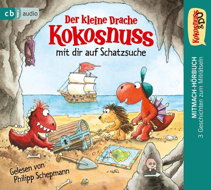 Produktbild Kokosnuss & Du: Der kleine Drache Kokosnuss mit dir auf Schatzsuche (Ingo Siegner, Philipp Schepmann, Deutsch)
