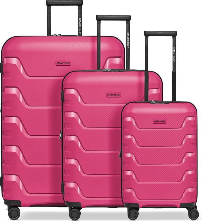 Produktbild Smartbox Edition 01 4 Rollen Kofferset 3-teilig mit Dehnfalte (233 l)
