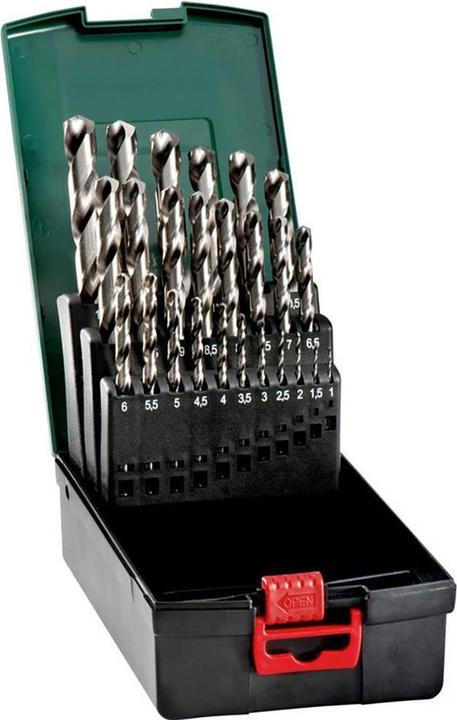 Image du produit Metabo Cassette de forets HSSGB (1 mm à 13 mm)