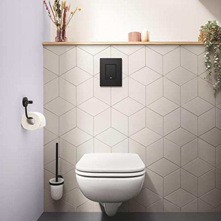 Produktbild Grohe Even Abdeckplatte, schwarz