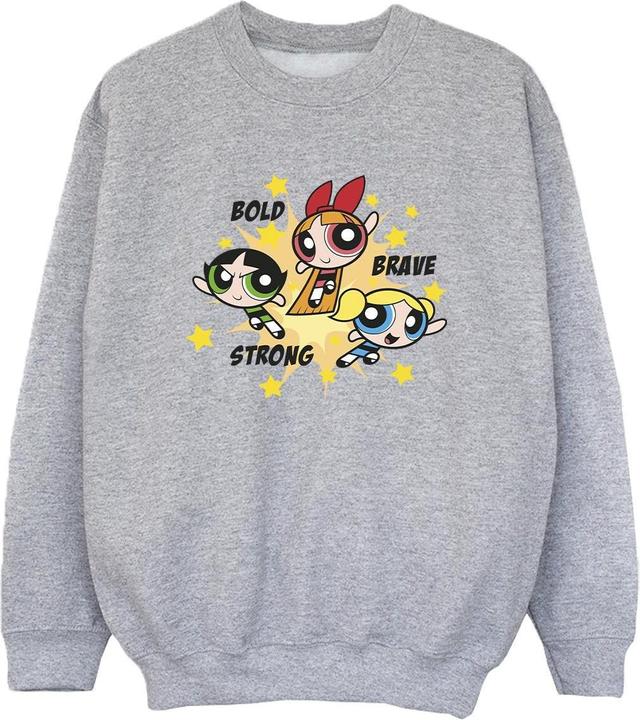 Produktbild The Powerpuff Girls Girls Bold Brave Strong Sweatshirt Jungen (140, 146)