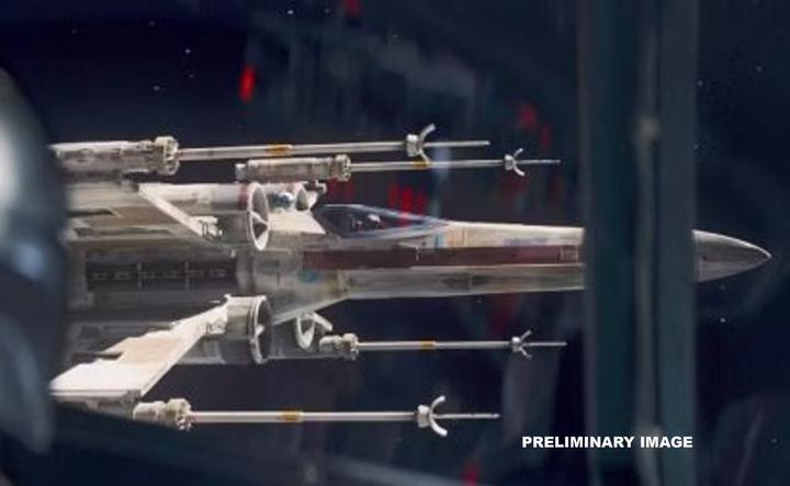 Actual product image Revell Carson Teva's X-Wing Fighter: The Mandalorian