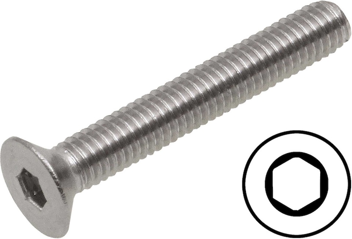 Produktbild Epower ES Innensechskant Senkschrauben M3x12 (10 Schrauben pro Stück)