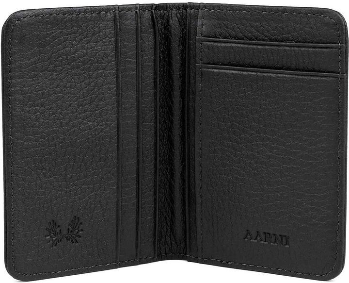 Actual product image Aarni Deerskin Wallet, black