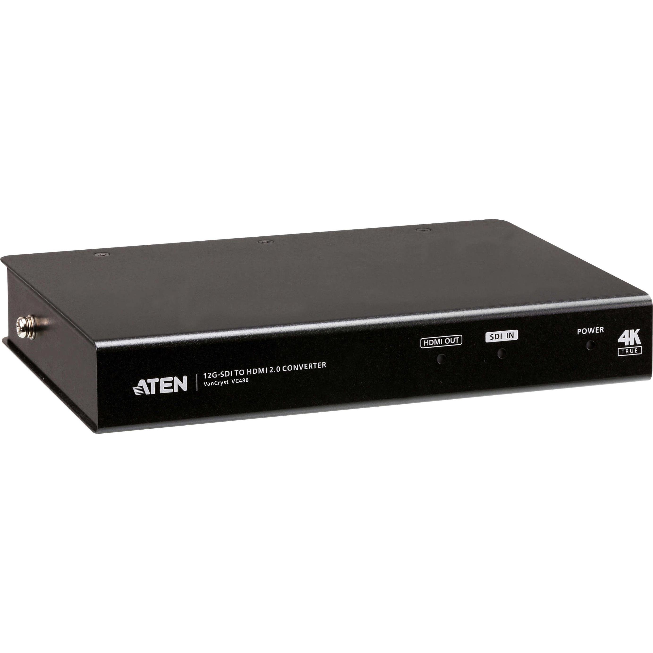 Aten Convertitore da 12G-SDI a HDMI 2.0, Convertitore video