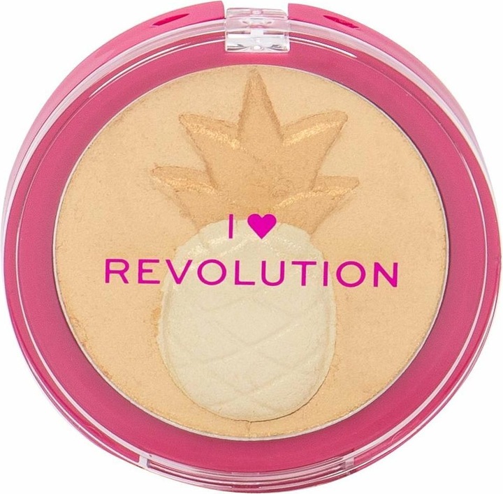 Makeup Revolution I Heart Revolution Fruity Highlighter (Pineapple, Highlighter)