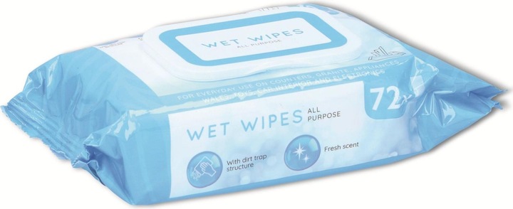 Actual product image Champ All-purpose wet wipes (72 Piece)