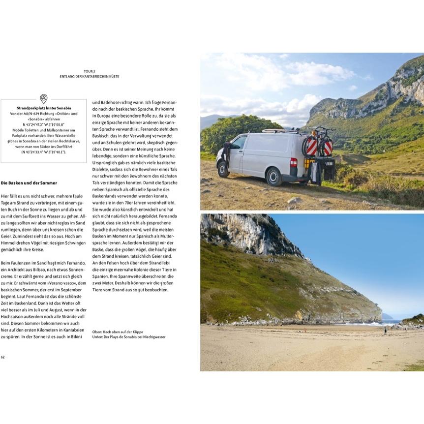 Thumbnail - On the Road Mit dem Campervan durch Nordspanien, Ratgeber von Mareike Busch