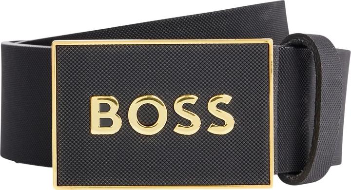 Actual product image BOSS Logo Leather Belt