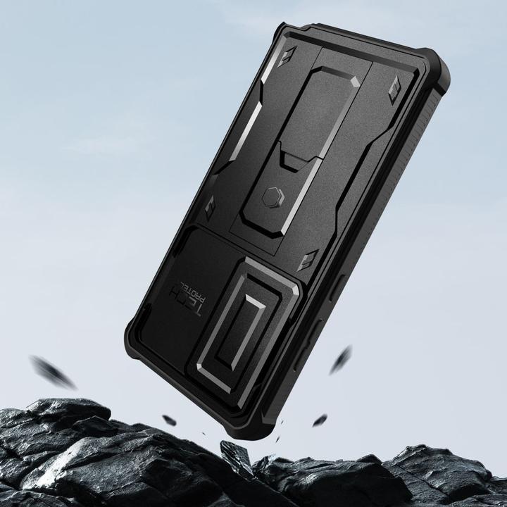 Actual product image Tech-Protect Kevlar Cam+ Case for Samsung Galaxy S25 Ultra - Black (Samsung Galaxy S25 Ultra)