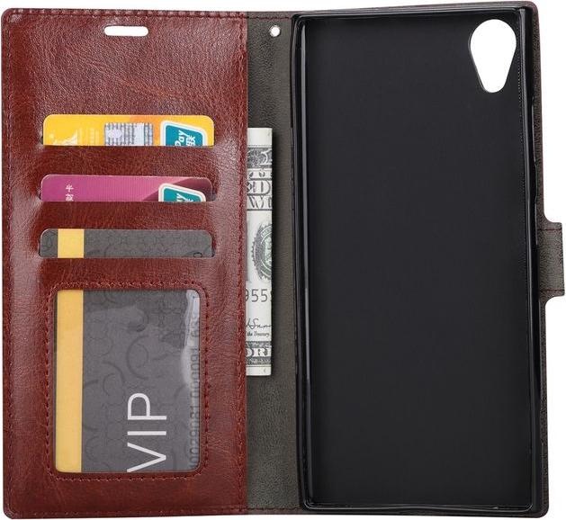 Actual product image MU Classic Crazy Horse leather cover (Xperia XA1 Plus)