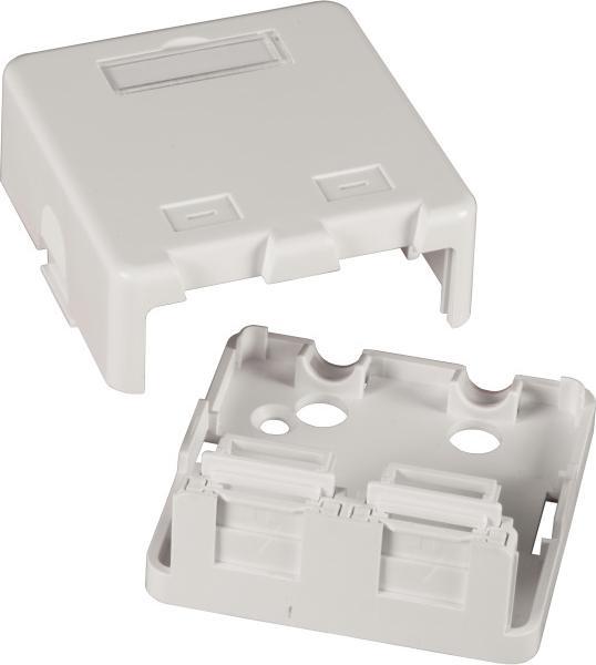 Produktbild EFB Elektronik Keystone Verteilerbox Aufputz, 1-Port, Staubschutz selbstschliessend (Blindmodul)