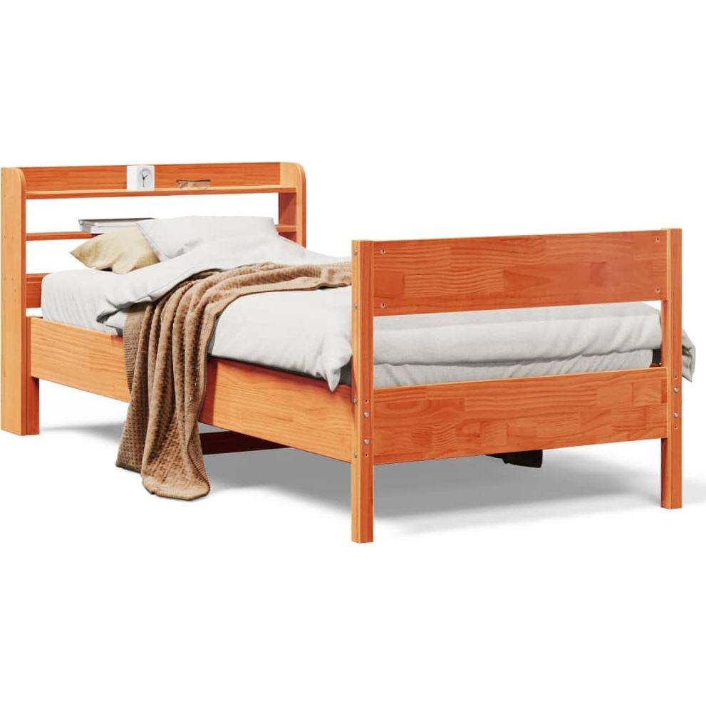 VidaXL, Bett, Bett ohne Matratze (75 x 190 cm)