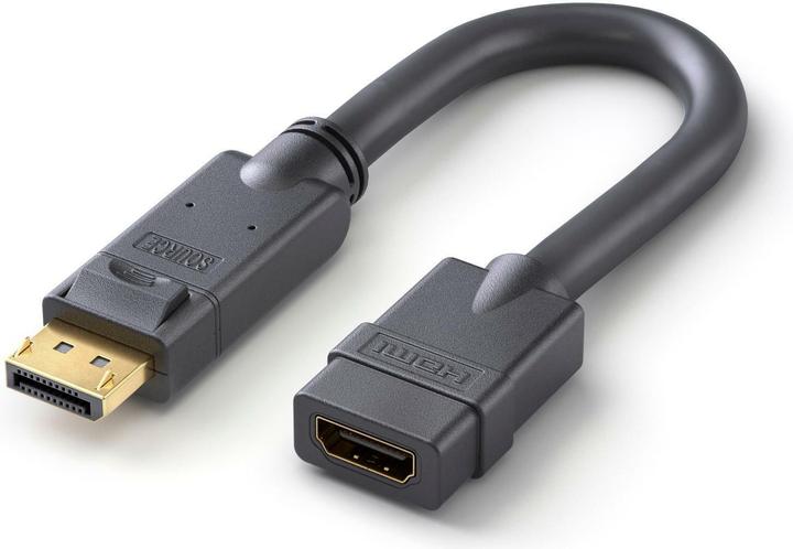 Produktbild Purelink DisplayPort/HDMI Adapter 4K - PureInstall 0,10m (HDMI, 15 cm)