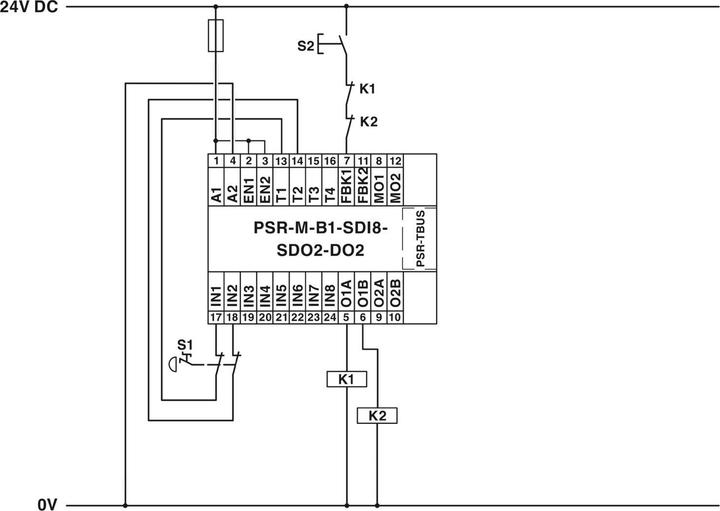 Actual product image Phoenix Contact PHOE safety module