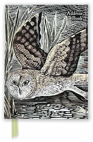 Produktbild Adressbuch DIN A5: Angela Harding, Sumpfeule (A5, Liniert, Harter Einband)