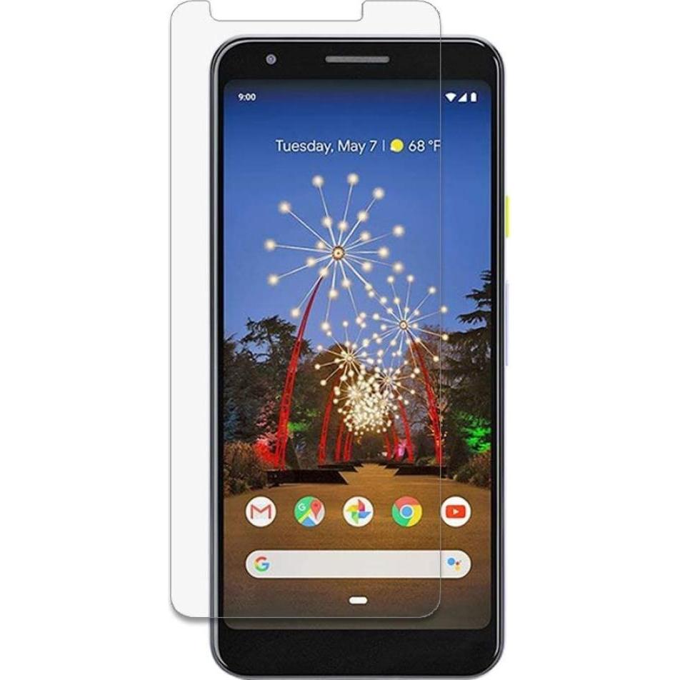Screenguard Google Pixel 3a Panzerglas Schutzfolie Case Friendly Design (Google Pixel 3a), Smartphone Schutzfolie, Trans...