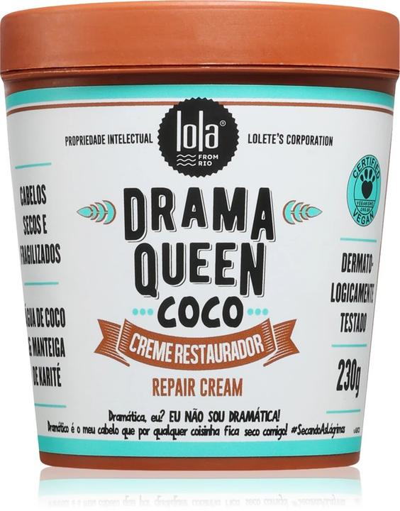 Actual product image Lola Cosmetics Lola Drama Queen Coco Mask 230 Gr