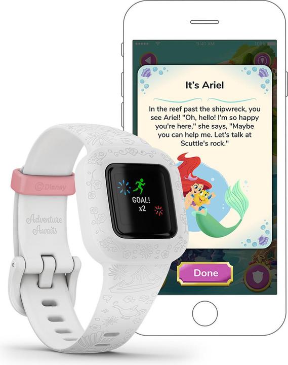 Produktbild Garmin Vivofit jr. 3 Disney Prinzessin (20 mm)